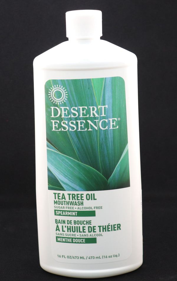 Desert Essence - Tea Tree Mouthwash - Spearmint