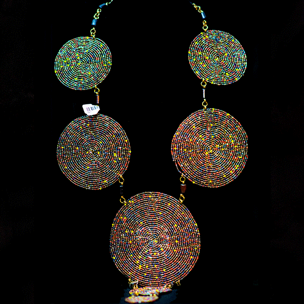 Round in Circle Maasai Necklace
