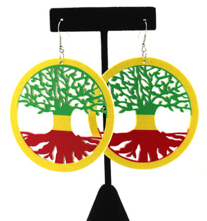 Roots of the African Tree 1 Earrings