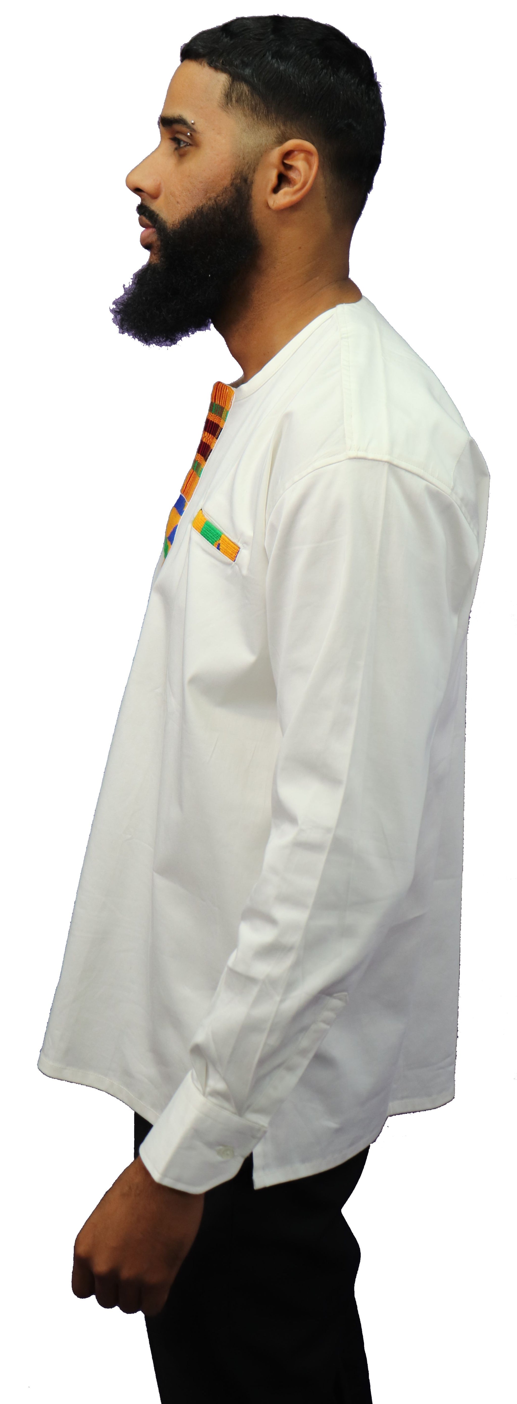 kente dress shirt Kente Shirt, African Men Clothing, African Mens Wear, Ankara Shirt by w